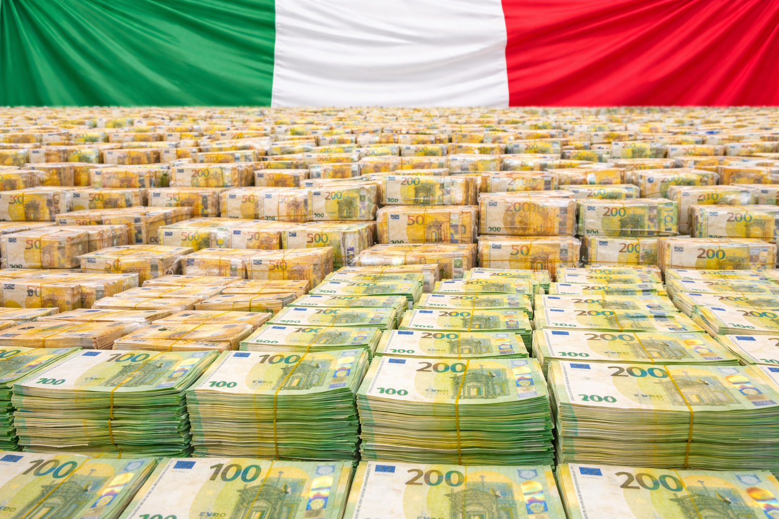 Dünyanın en çok sahte parasını basan kişiler İtalya’da yakalandı. Düşünsenize