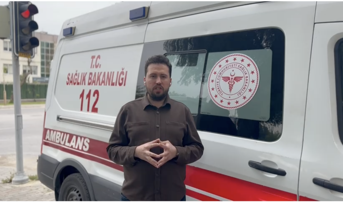 Birlik Sağlık Sen&nbsp;İzmir İl Başkanı&nbsp;Mahmut Oğuz, 112 Acil Sağlık Hizmetleri