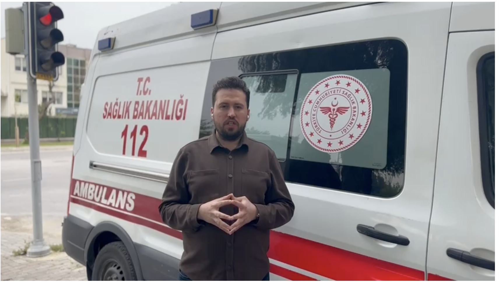Birlik Sağlık Sen&nbsp;İzmir İl Başkanı&nbsp;Mahmut Oğuz, 112 Acil Sağlık Hizmetleri