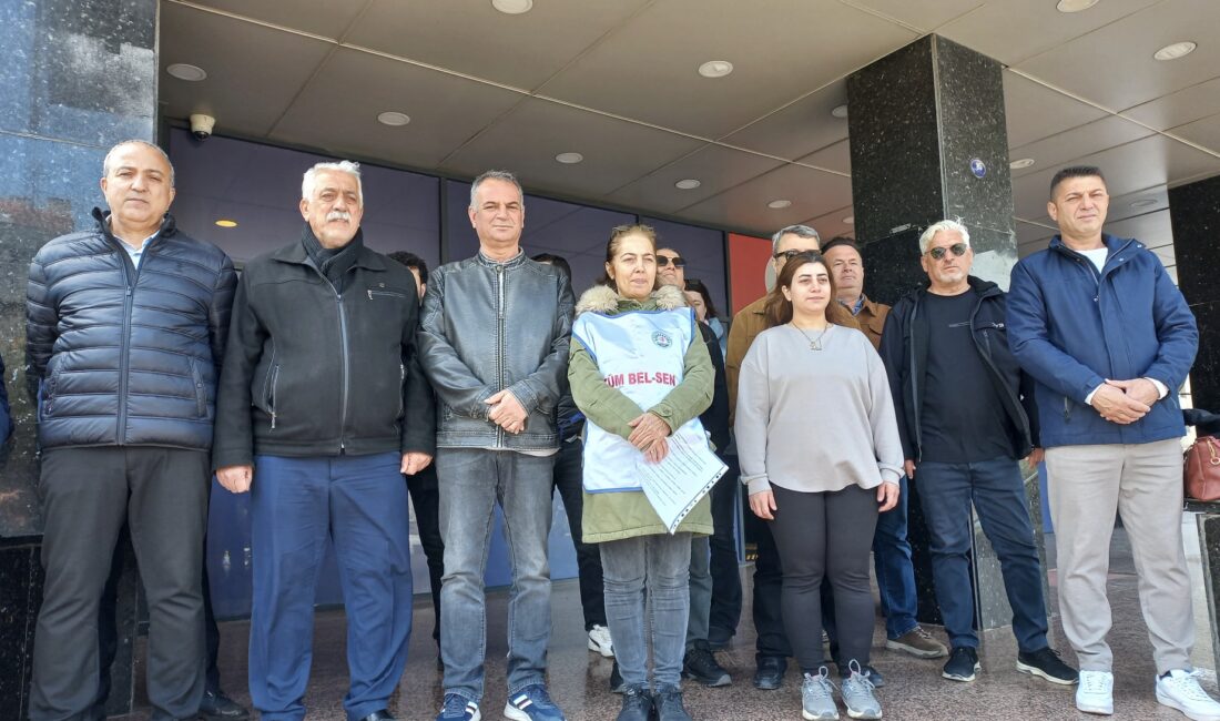 Buca Belediyesi'nde memurlar eylem başlattı