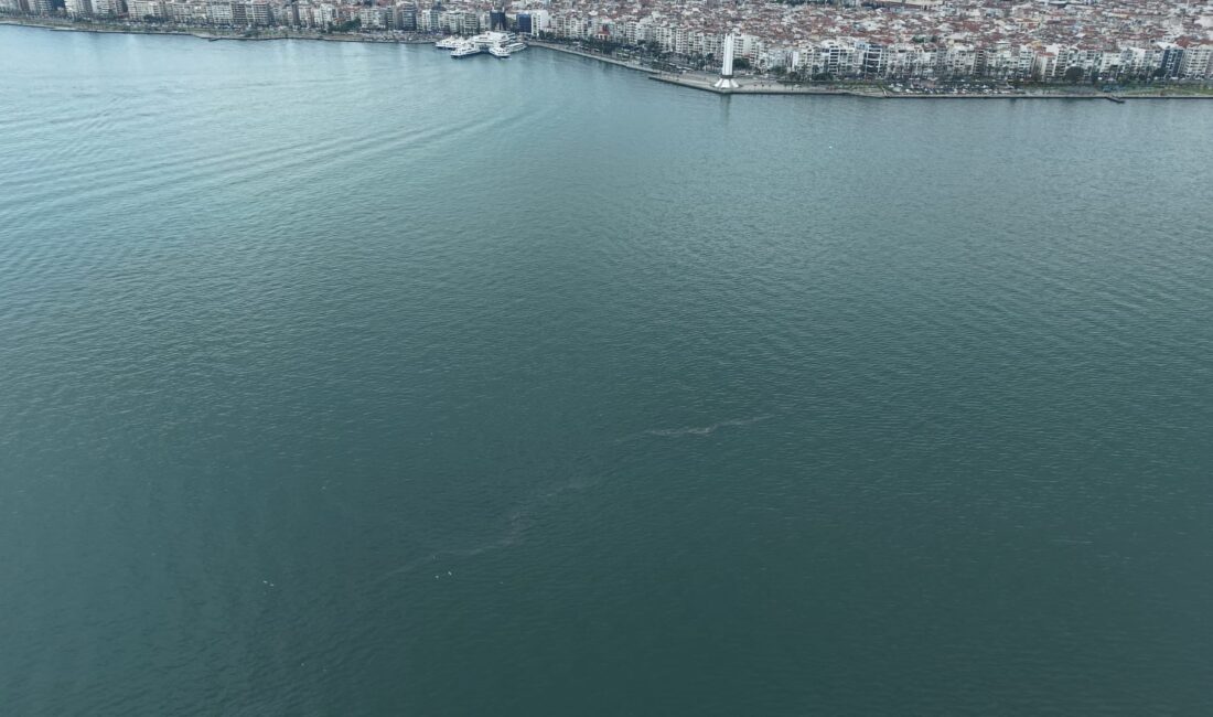 İzmir’de çevre alarmı veren yeni bir gelişme yaşandı. Dron destekli