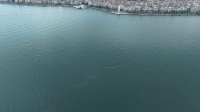 İzmir’de çevre alarmı veren yeni bir gelişme yaşandı. Dron destekli