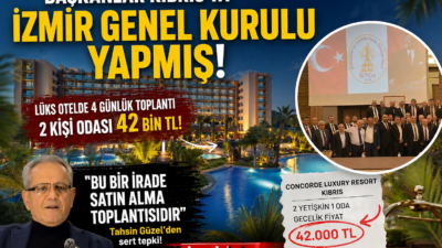 “Esnaf siftahı düşünürken, başkanlar Kıbrıs’ta 42 bin TL’lik odalarda ‘genel