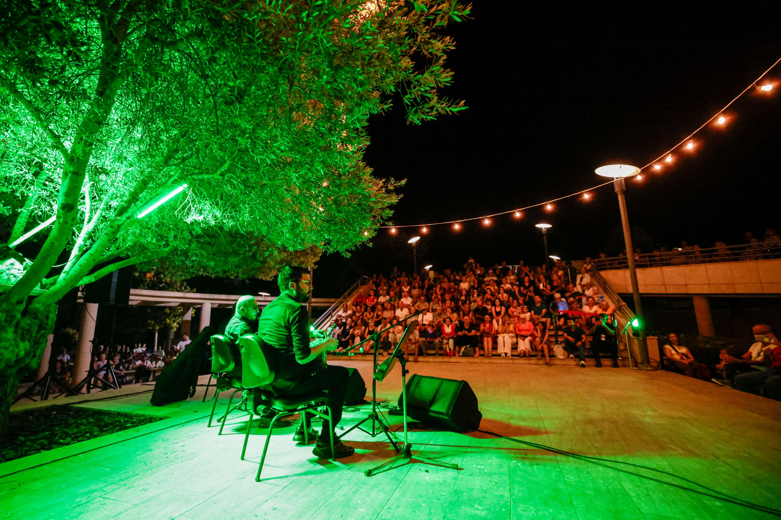 Ahmed Adnan Saygun Sanat Merkezi’nin &ldquo;Zeytin Altı&rdquo; konserleri kapsamında düzenlenen