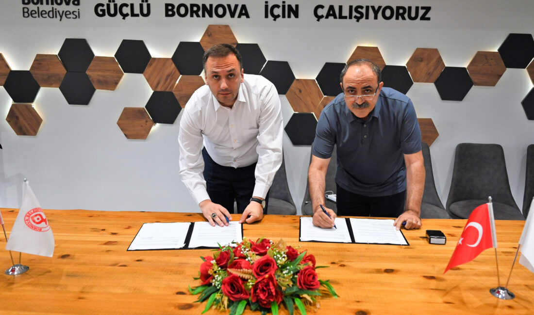 Bornova’da işsizlikle mücadele için istihdam garantili eğitim protokolü imzaladı