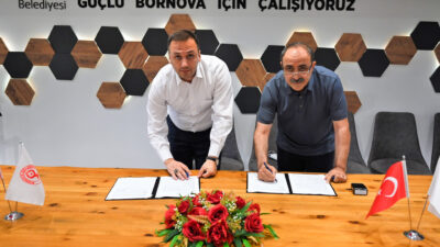 Bornova’da işsizlikle mücadele için istihdam garantili eğitim protokolü imzaladı