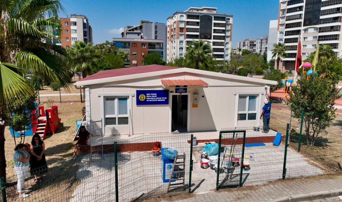 Buca Belediyesi, Pırlanta Çocuk Oyun ve Aktivite Merkezleri’nde bakım ve
