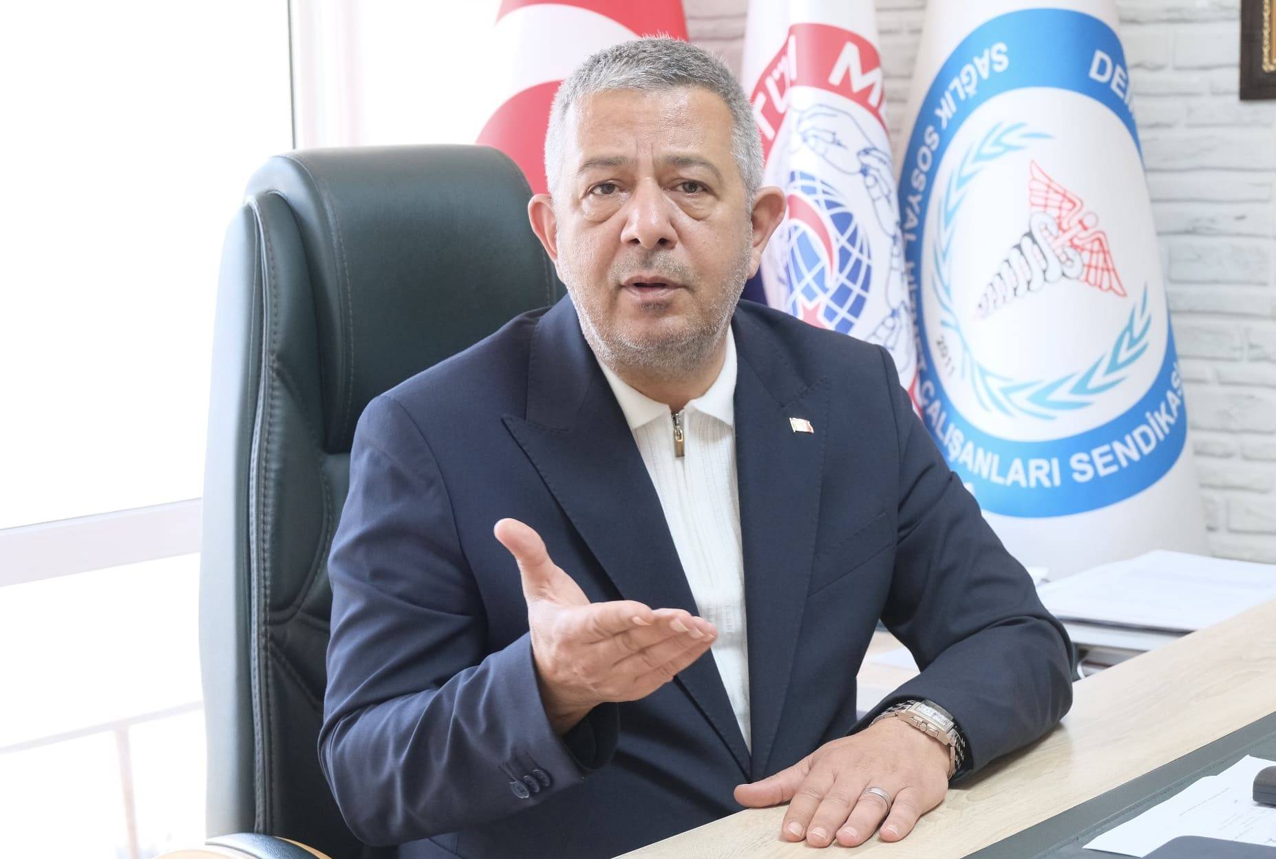 Demokratik Sağlık Sen Genel Başkanı Togan Demircan, Sağlık Bakanlığı'nda 'liyakat'