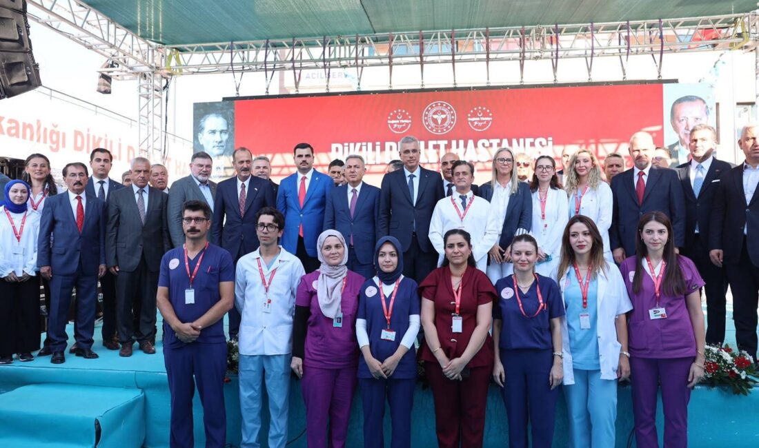 Dikili Devlet Hastanesi Törenle Hizmete Girdi
