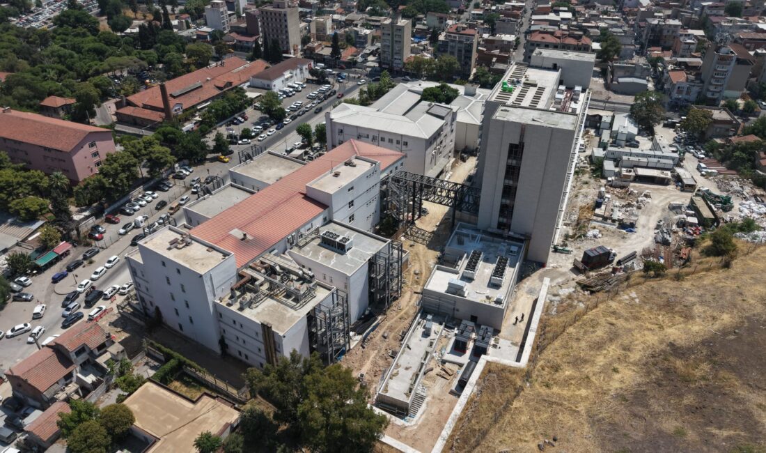 İzmir’in 118 yıllık sağlık kuruluşu Eşrefpaşa Hastanesi’nin yeni ek hizmet