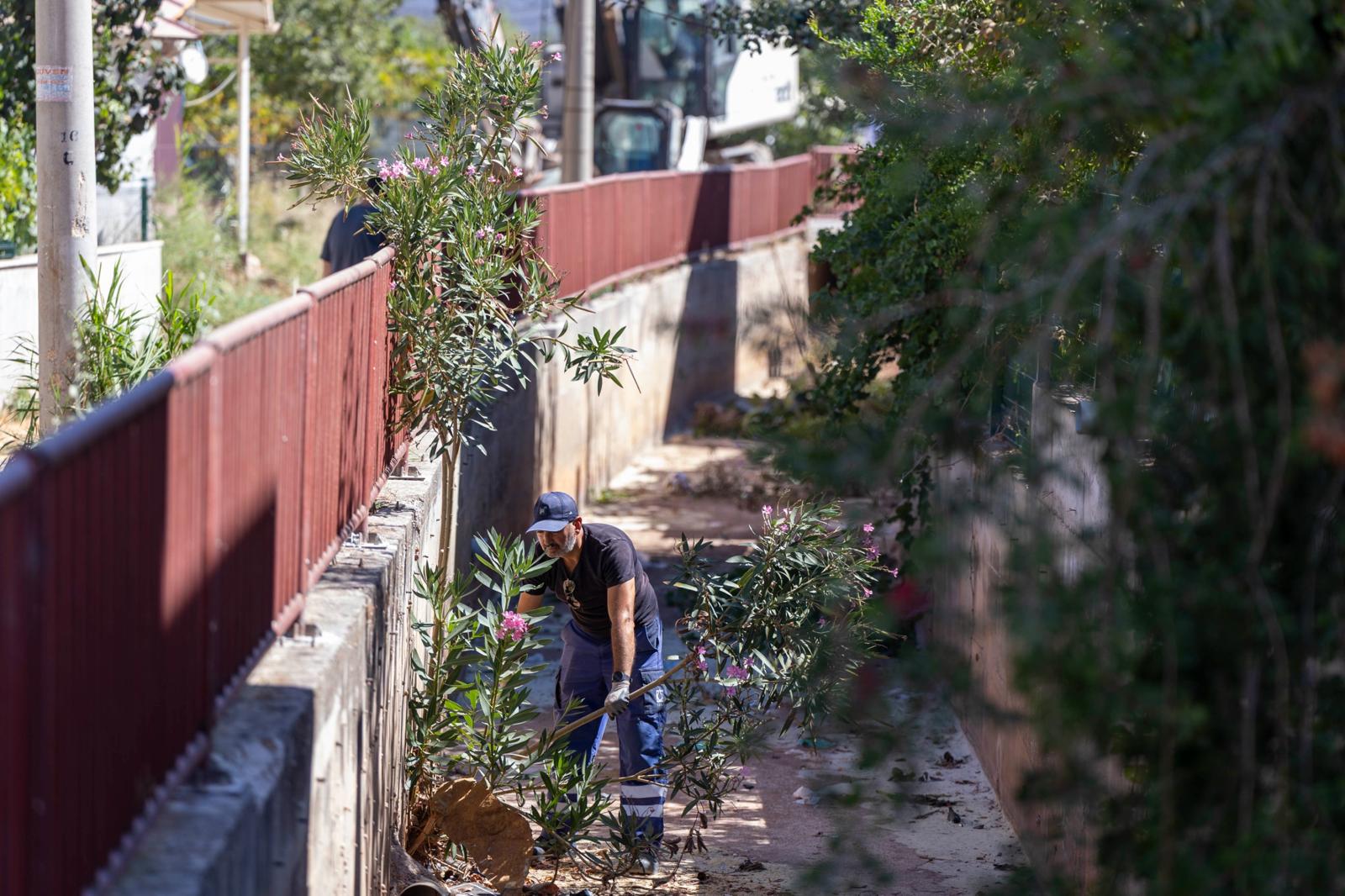 Dört ilçede dere ıslahı ve taş tahkimatı çalışmalarını tamamlayan İZSU,
