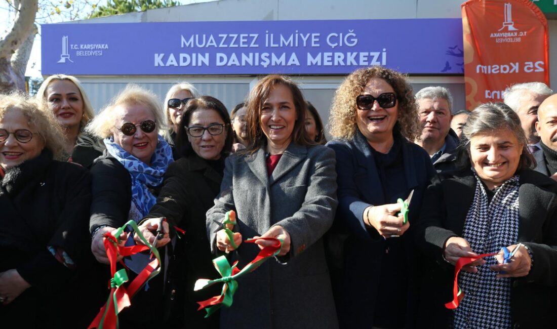 Karşıyaka Belediyesi’nin üç farklı noktada hizmet sunduğu kadın danışma merkezleri,