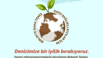 Seferihisar Belediyesi’nden denize iyilik: Bokashi topları Akarca’da denizle buluşuyor