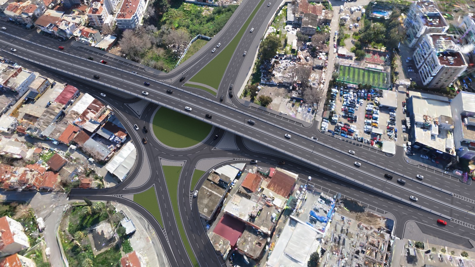 İzmir Büyükşehir Belediyesi, Anadolu Caddesi’ndeki trafik yoğunluğunu azaltmak için Şemikler