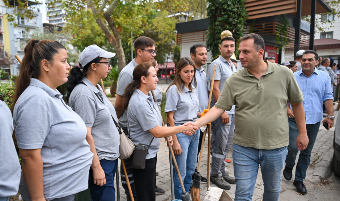 Bornova Belediye Başkanı Ömer Eşki, 20 Eylül Dünya Temizlik Günü