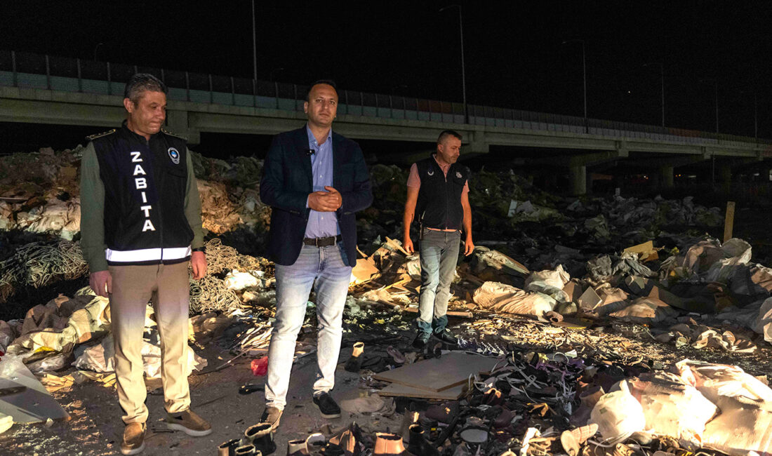 Bornova Belediyesi, çevre kirliliğine neden olan kaçak moloz dökümlerine karşı