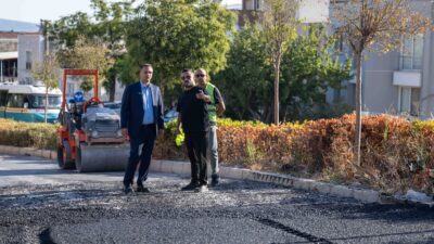 Bornova Belediyesi, Atatürk Mahallesi Macera Parkı mevkiinde sökülen taşlar nedeniyle