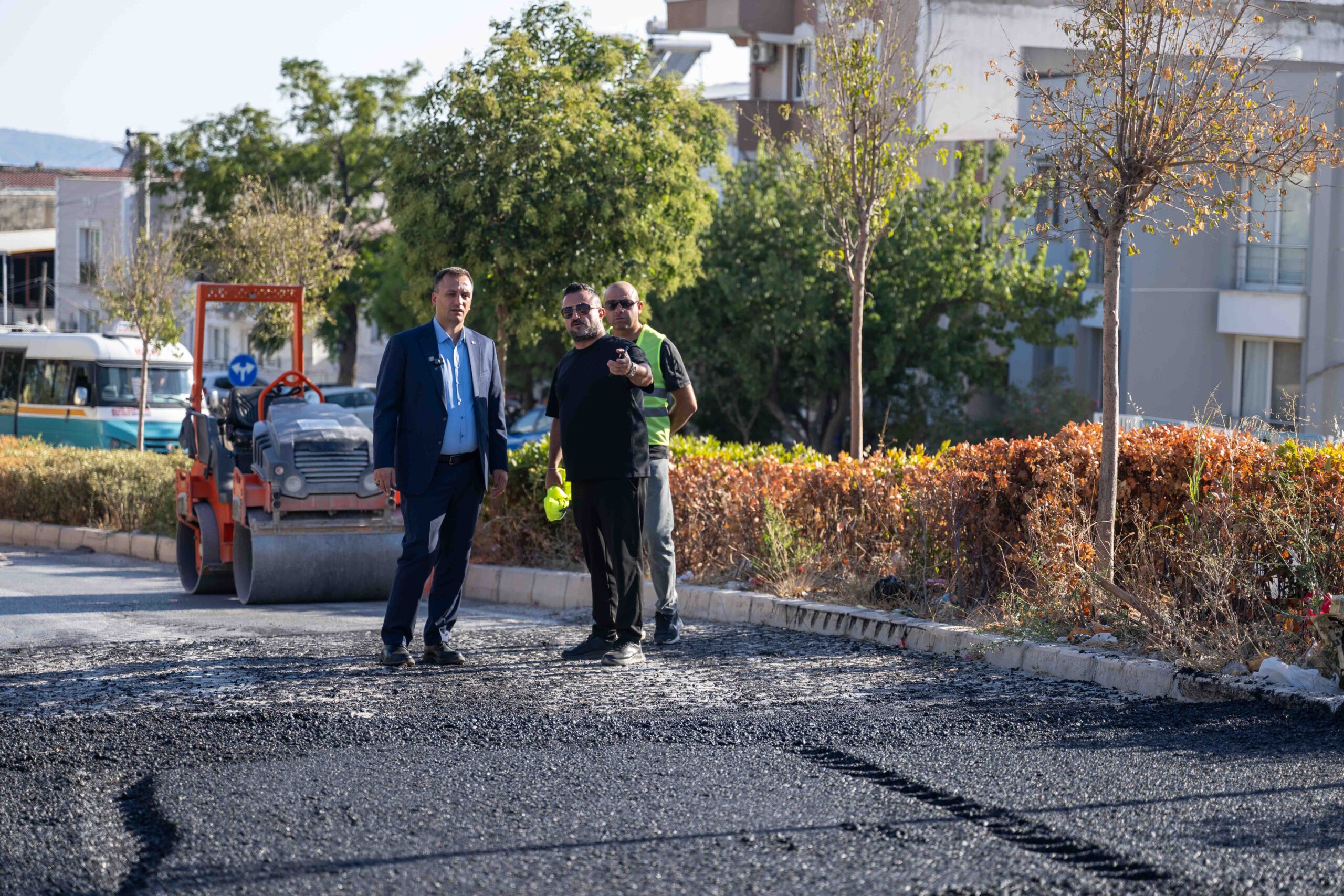 Bornova Belediyesi, Atatürk Mahallesi Macera Parkı mevkiinde sökülen taşlar nedeniyle