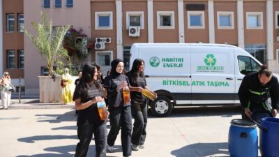 Buca Belediyesi’nin çevre kirliliğini önlemek amacıyla yürüttüğü bitkisel atık yağ