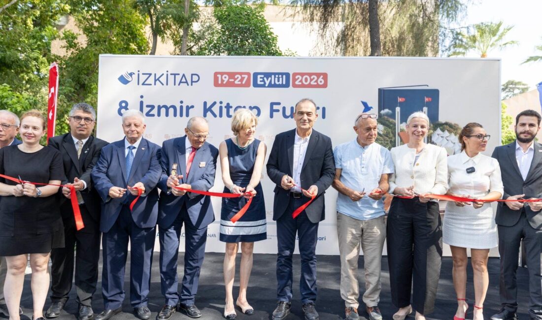 Kültürpark’ta kitapseverlere kapılarını açan 8. İzmir Kitap Fuarı, 27 Eylül’e