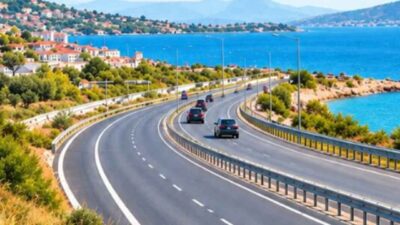 İzmir-Çeşme Otoyolu’nun özelleştirilmesine tepki gösteren yurttaşlar, otoyolun kamu hizmetinde kalması