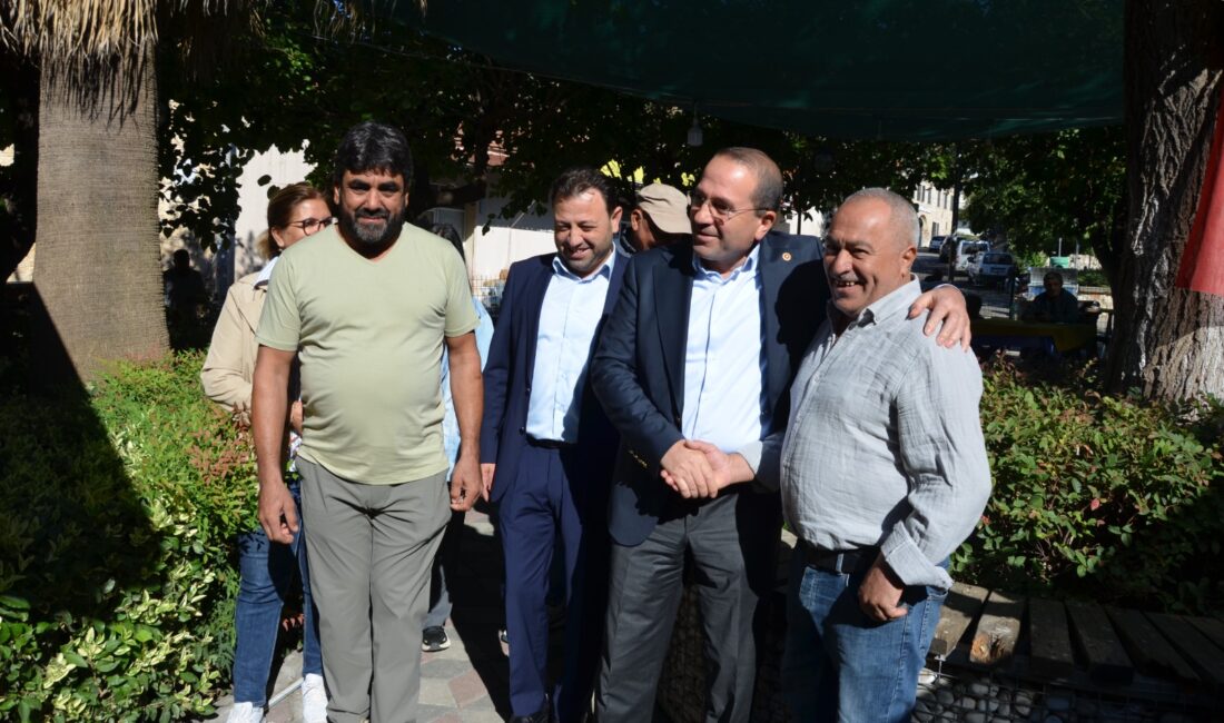 AK Parti İzmir Milletvekili Yaşar Kırkpınar, Bayındır ve Tire’de gerçekleştirdiği