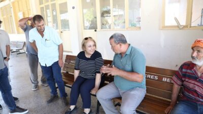 Menderes Belediye Başkan Vekili Asuman Şen, hafta sonu Çakaltepe ve