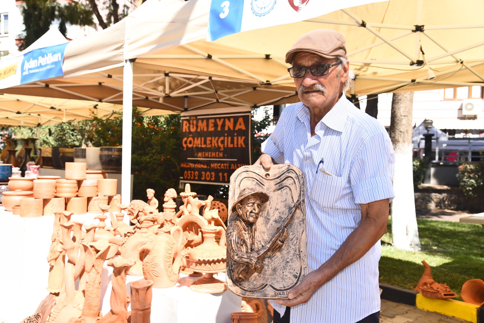 Menemen Belediyesi tarafından bu yıl 5’incisi gerçekleştirilen Uluslararası Çömlek Festivali,