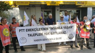 KESK Haber-Sen 6 No’lu Şube, PTT’de uygulanması planlanan &ldquo;parça başı