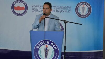 Sağlık-Sen İzmir 2 No’lu Şube Başkanı Ekrem Özdemir, yenidoğan ambulansları