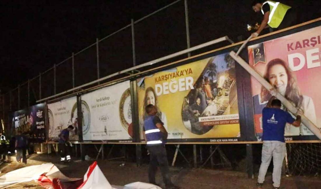 Karşıyaka Belediye Başkanı Yıldız Ünsal, Kent AŞ’ye ait reklam ünitelerinin