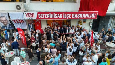 YENİ Parti Seferihisar İlçe Başkanlığı yeni binasına düzenlenen törenle kavuştu.