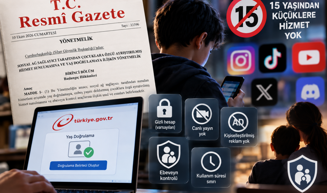 Türkiye’de sosyal medyada çocuklara yeni dönem: Yaş doğrulama zorunlu oluyor