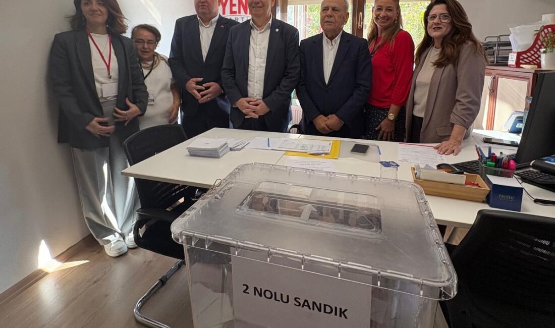 Yeni Parti İzmir İl Başkanlığı için gerçekleştirilen ön seçimde aday