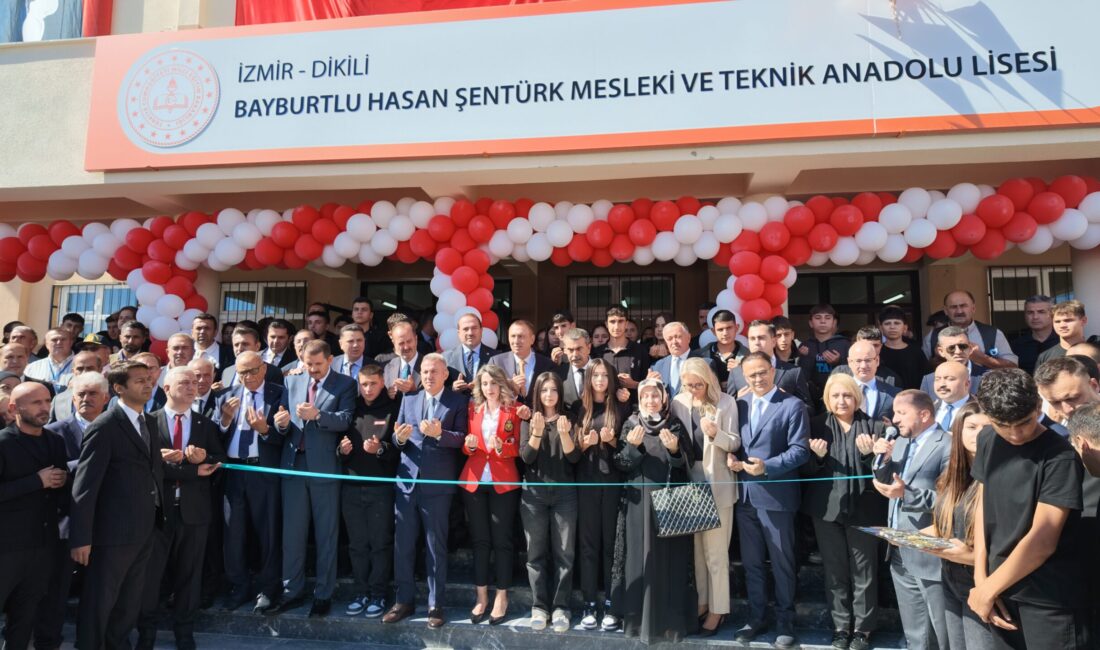 Hayırsever Şentürk ailesi tarafından eğitime kazandırılan Bayburtlu Hasan Şentürk Mesleki