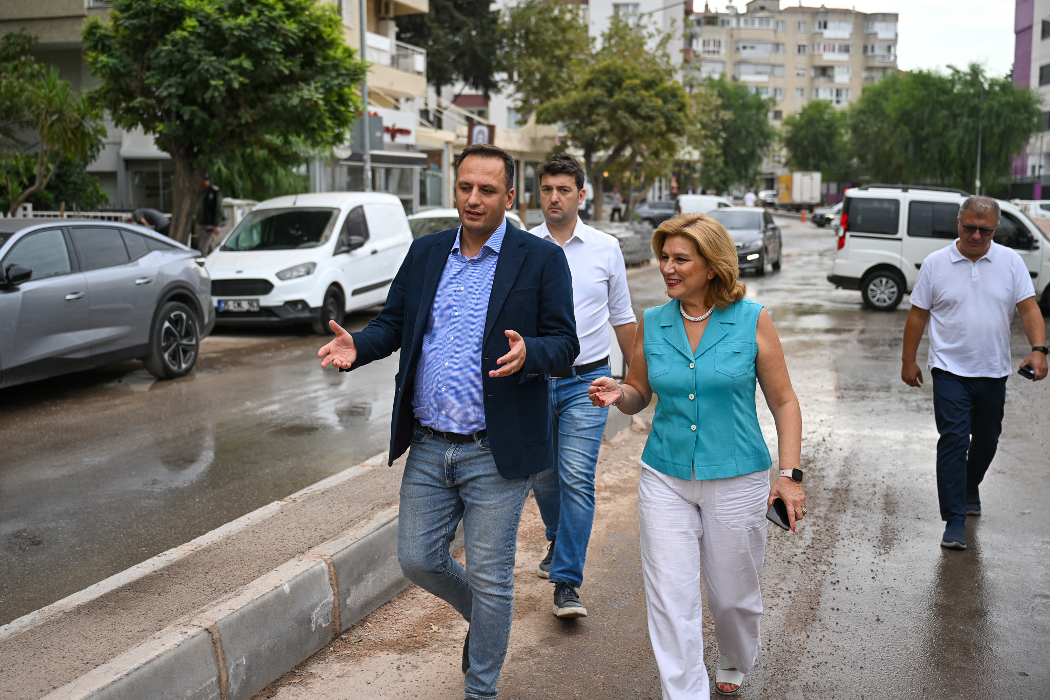 Bornova Belediye Başkanı Ömer Eşki, Zafer Caddesi’nde hayata geçirilecek kentsel