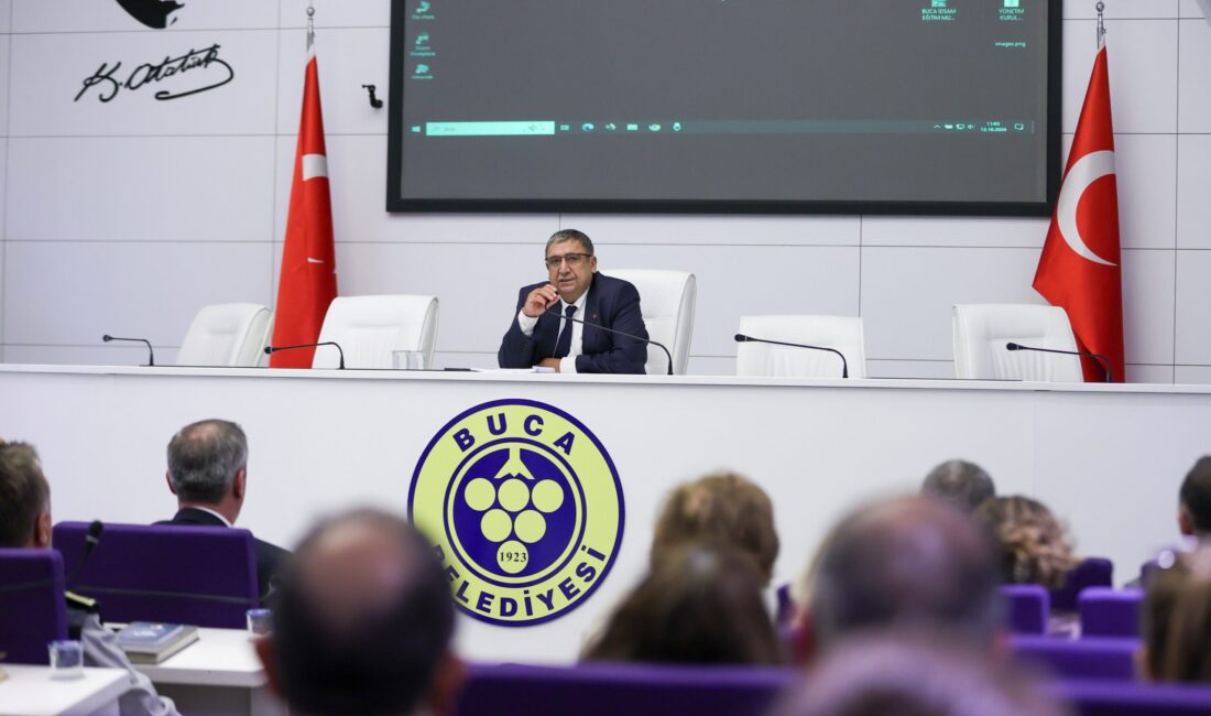 Buca Belediye Başkan Vekili Hüseyin Benzer, başkan yardımcıları ve birim