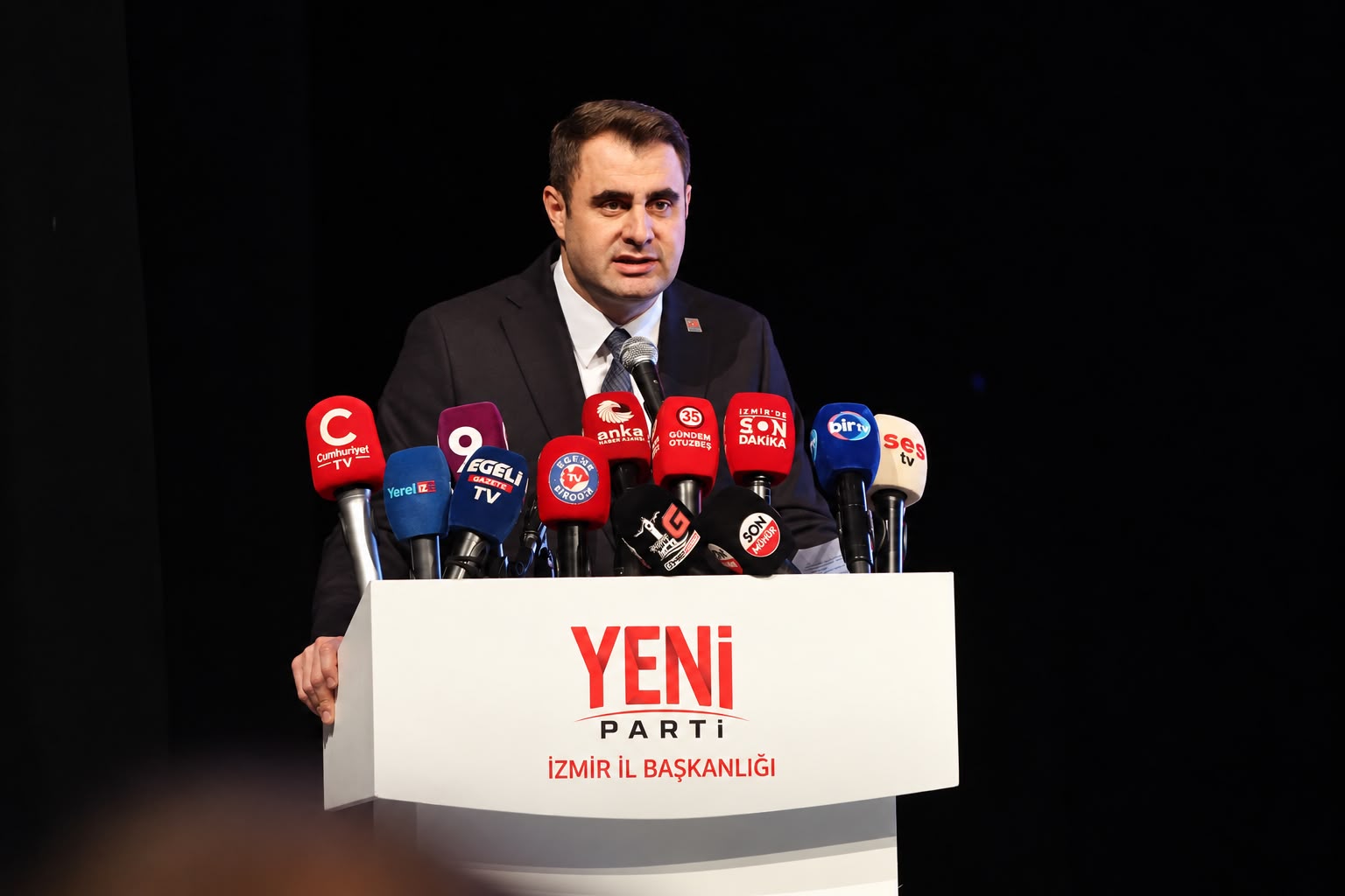 YENİ Parti İzmir İl Başkanlığı ön seçimi öncesinde adaylar Çağatay