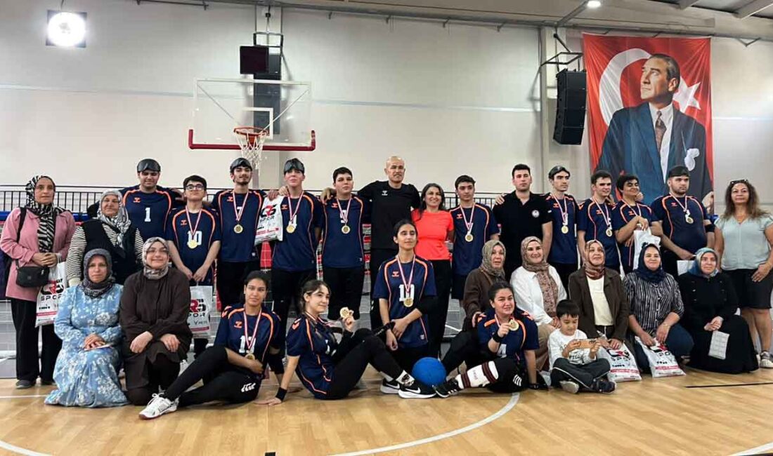 Çiğli Belediyesi Atatürk Kapalı Spor Salonu’nda düzenlenen 5. Geleneksel Goalball