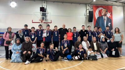 Çiğli Belediyesi Atatürk Kapalı Spor Salonu’nda düzenlenen 5. Geleneksel Goalball