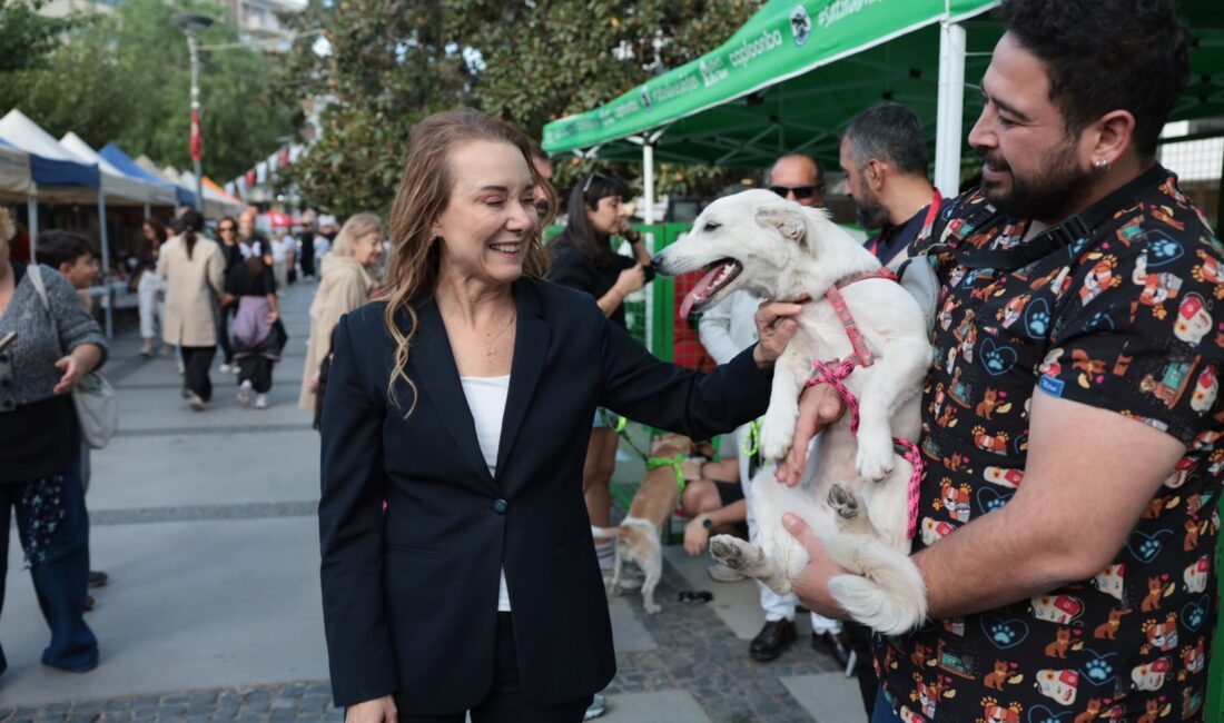 Konak Belediyesi’nin düzenlediği Patilerin Festivali, 7’nci kez can dostları ve