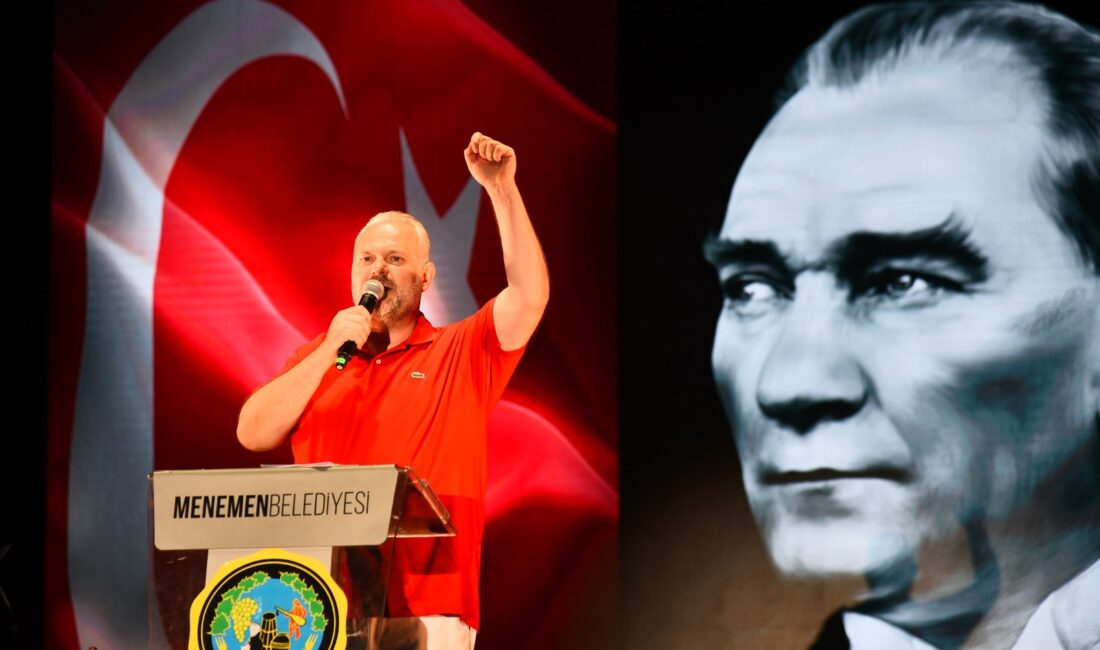Menemen’de Cumhuriyet’in 103’üncü yıl dönümü kutlamaları kapsamında 28 Ekim’de Blok-3,