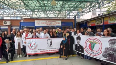 Ordu Tabip Odası ile Hekim Birliği Sendikası, Ordu Devlet Hastanesi’nde