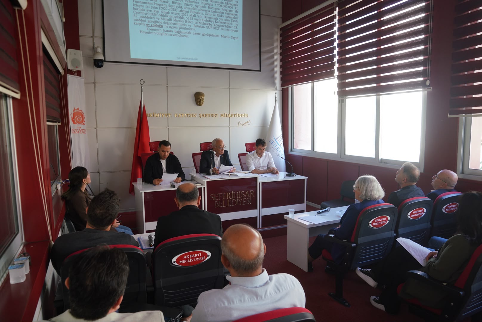 Seferihisar Belediyesi’nin ekim ayı olağan meclis toplantısının ikinci birleşimi, Belediye