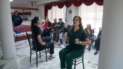 Seferihisar Belediyesi, Dünya Yaşlılar Günü kapsamında Sığacık ve Ürkmez’deki huzurevi