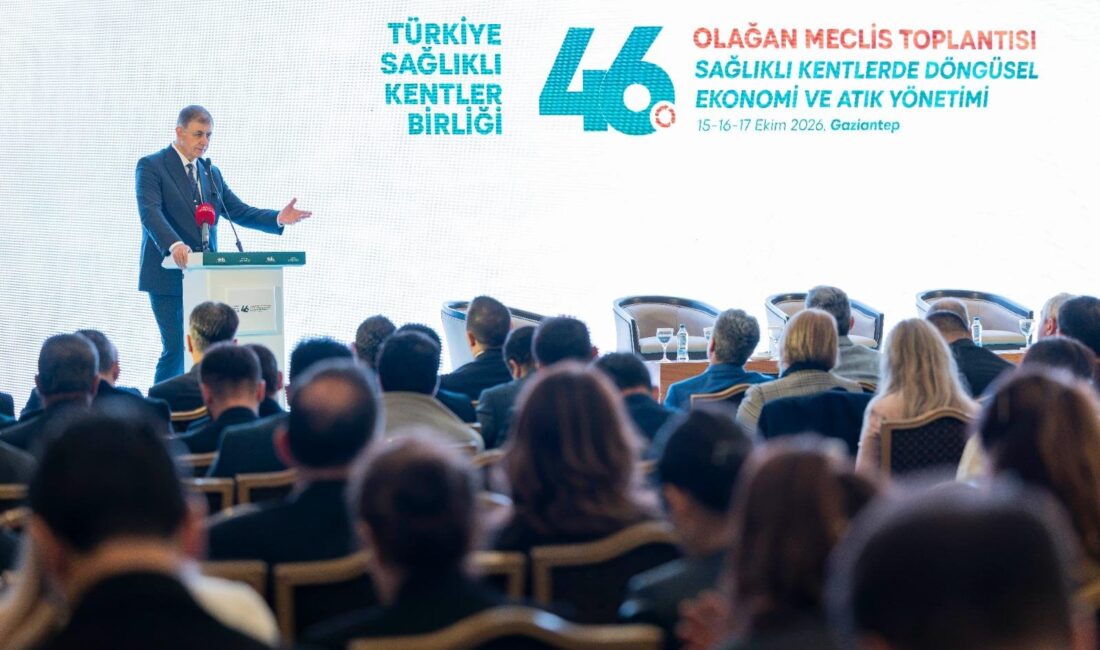 Türkiye Sağlıklı Kentler Birliği’nin 46’ncı Olağan Meclis Toplantısı, Gaziantep’te başladı.