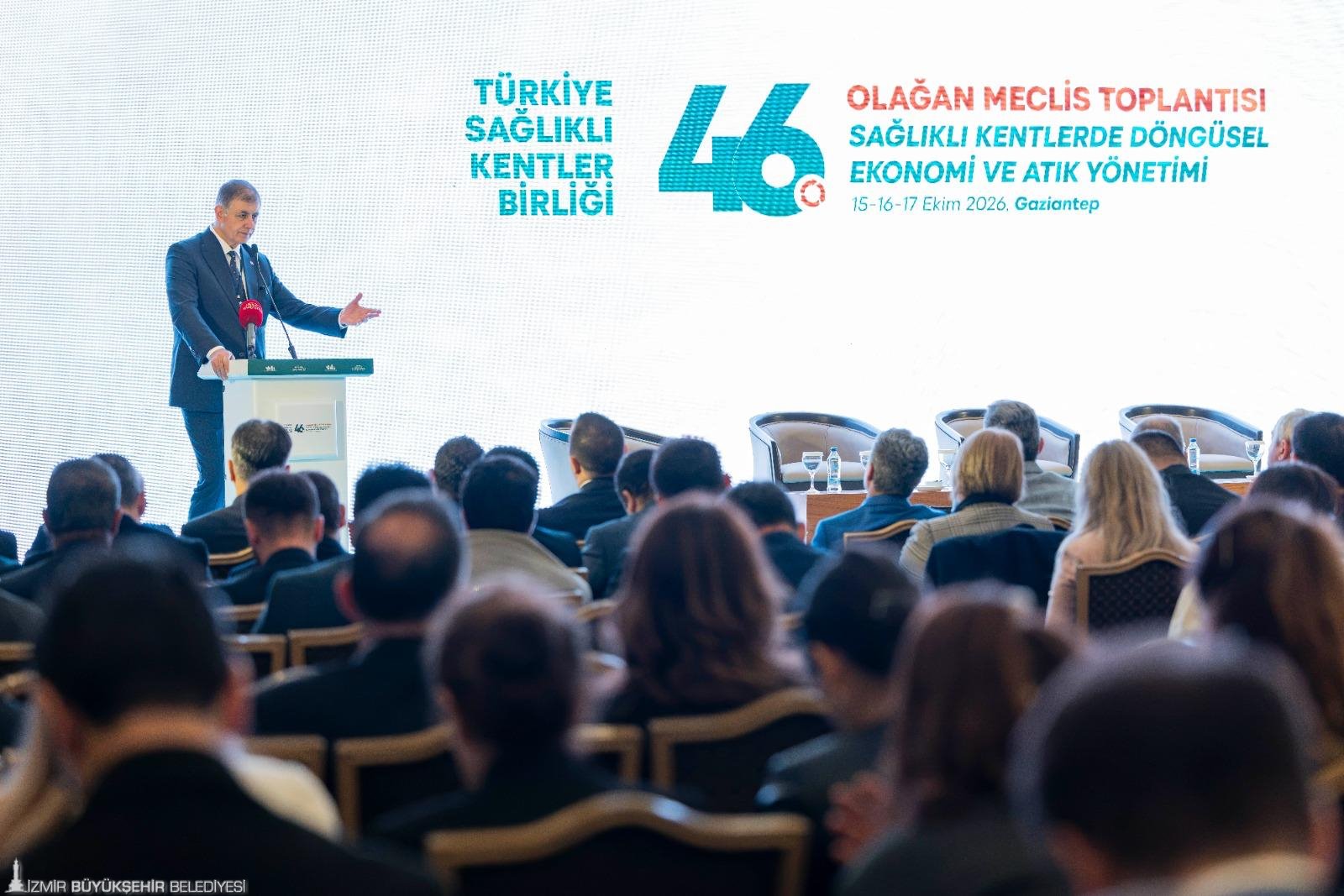 Türkiye Sağlıklı Kentler Birliği’nin 46’ncı Olağan Meclis Toplantısı, Gaziantep’te başladı.