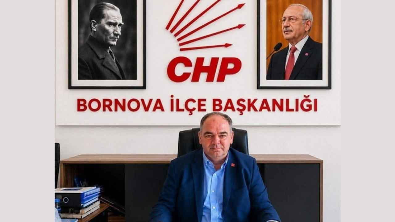CHP Bornova İlçe Başkanı Fikret Vatansever, Bornova Belediye Başkanı Ömer